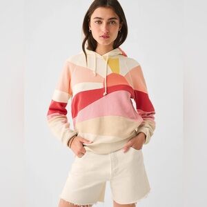 Faherty Women's Multicolor Sun & Sea Hoodie